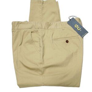 GC GOOD COUNSEL Men's Khaki Cotton-Blend Chino Pants Size 42